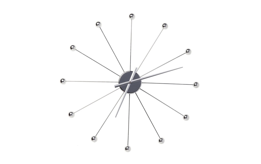 Kare Horloge murale Umbrella Ø 60 cm Chrome