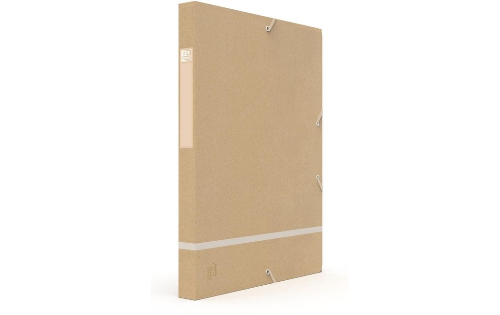 Oxford Portfolio à ruban élastique A4, Beige