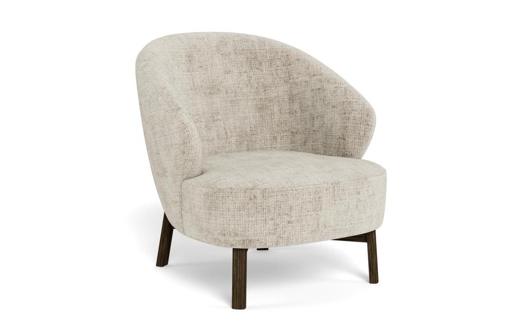 AC Design Fauteuil Darlene Beige, 77.5 x 78 cm