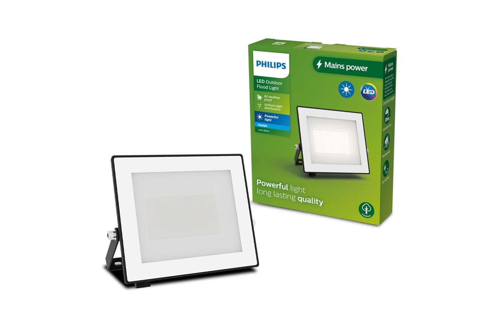 Philips Projecteur Lois 30W 5000K IP65 noir 30 W