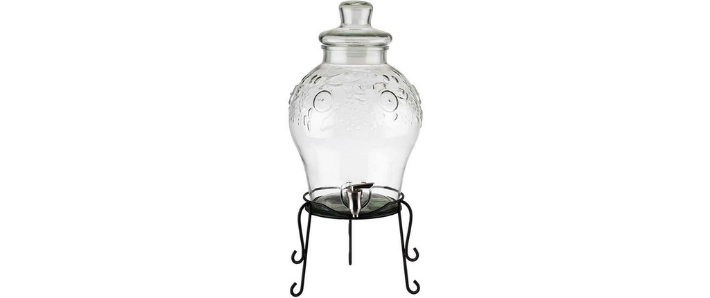 APS Distributeur à boissons Fruits 10.5 litres, Transparent