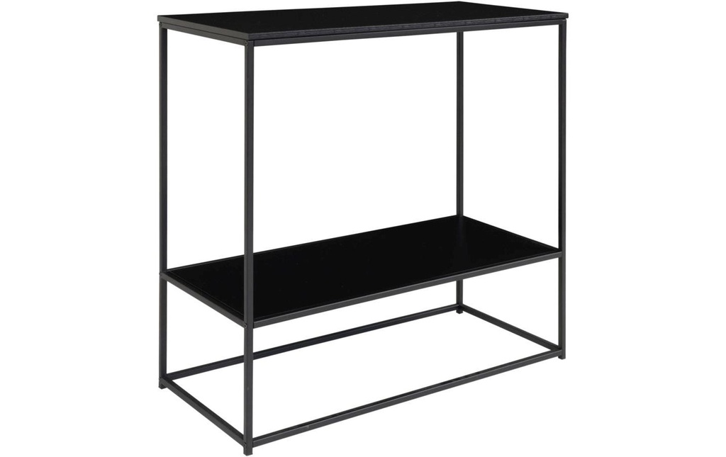 House Nordic Table console Vita 80 x 80 cm, Noir