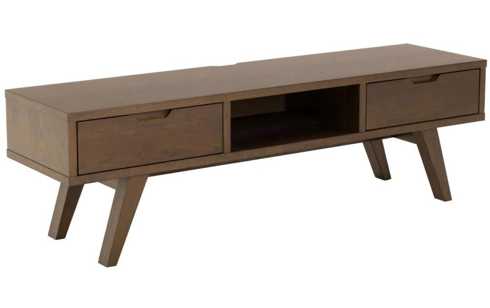AC Design Meuble TV Chêne A-Line 150 cm brun foncé