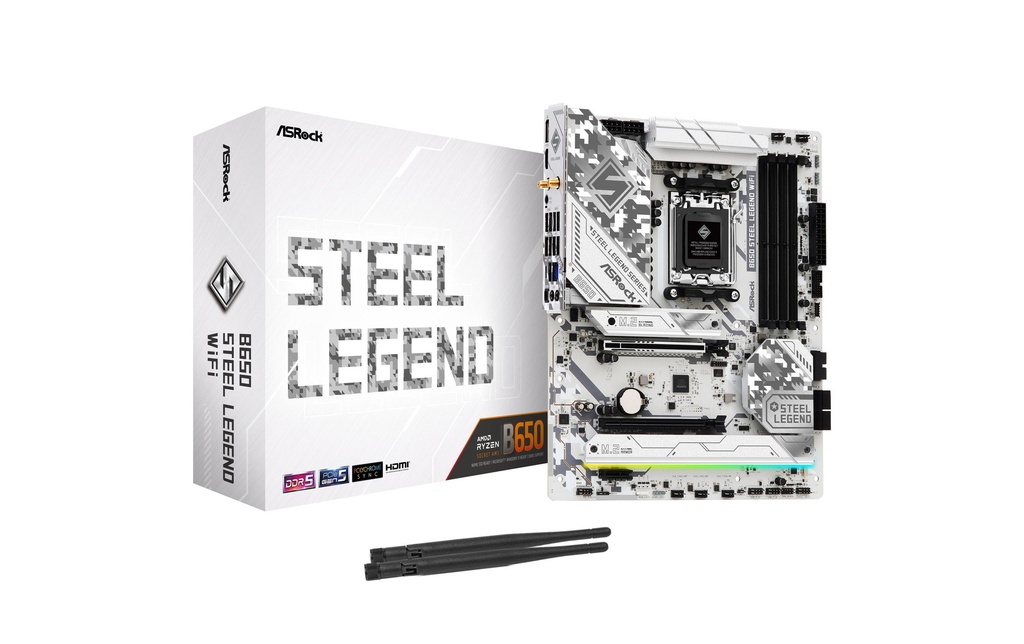 ASRock Carte mère B650 Steel Legend WiFi
