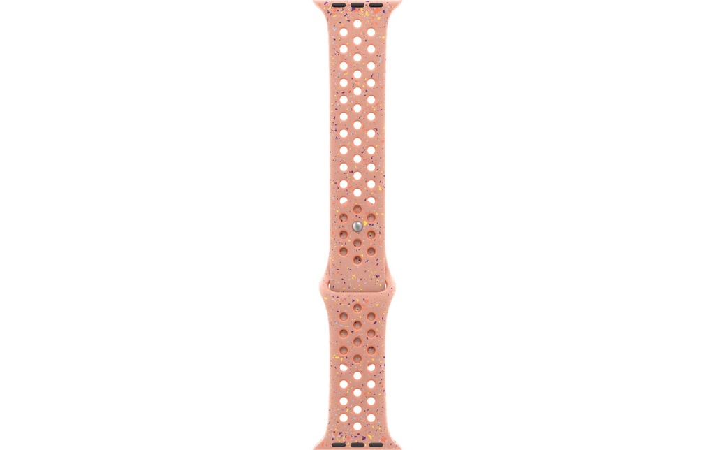 Apple Bande Nike Sport 46 mm Alpenglow Pink S/M