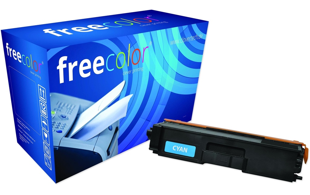 Freecolor Toner Brother TN326 Cyan