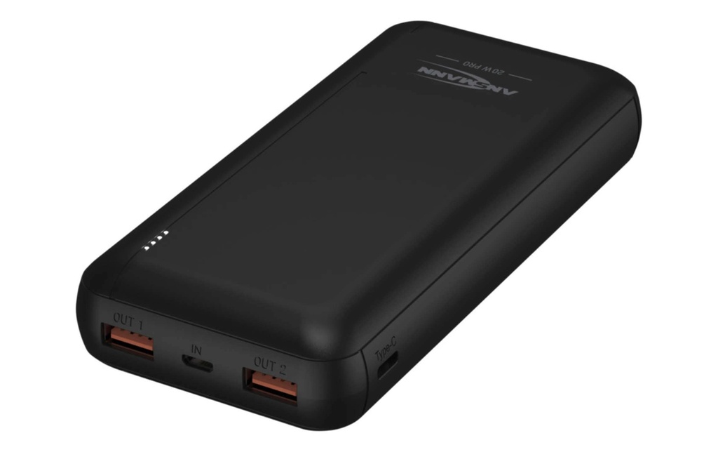 Ansmann Chargeurs portatifs PB320PD, 20000 mAh