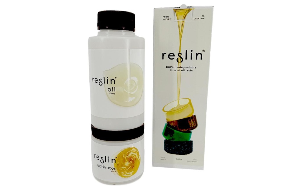 Reslin Matière à modeler Kit de démarrage Reslin 1 kg + 500 g