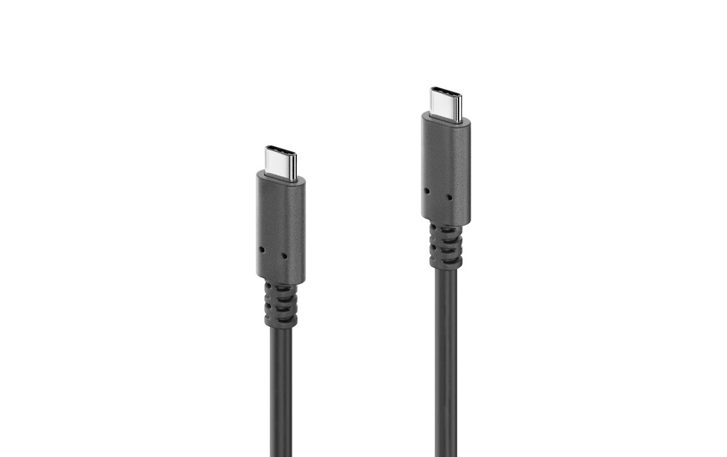 PureLink Câble USB 3.2 avec E-Marker, 20Gbps, 100W USB-C - USB-C 0.5 m