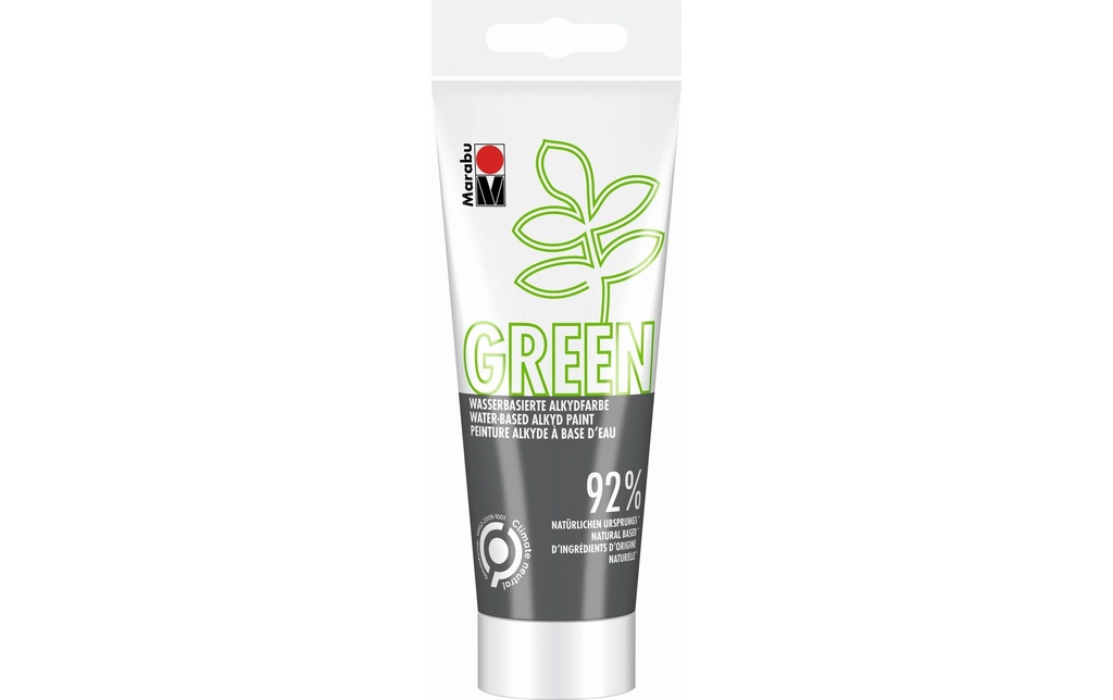 Marabu Peinture pour bricolage Peinture alkyde Green Ardoise, 100 ml