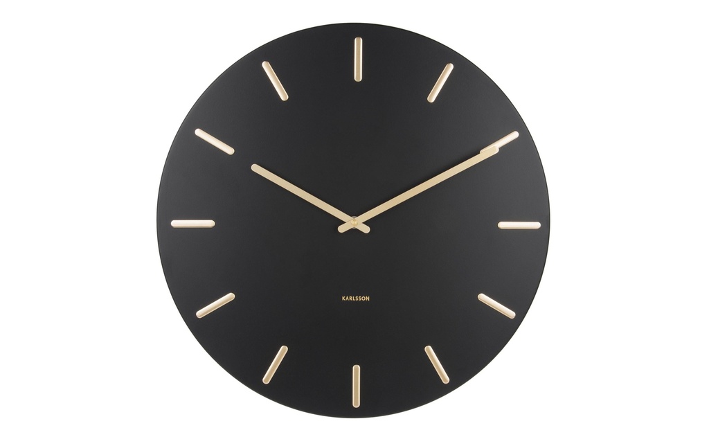 KARLSSON Horloge murale Charm 45 cm, Noir