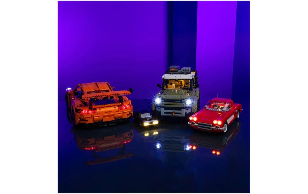Light My Bricks Lumières-LED pour LEGO® Kit de démarrage véhicules LMB 2.0 103737