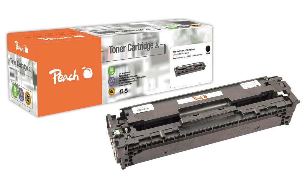 Peach Toner Canon CRG-718BK noir