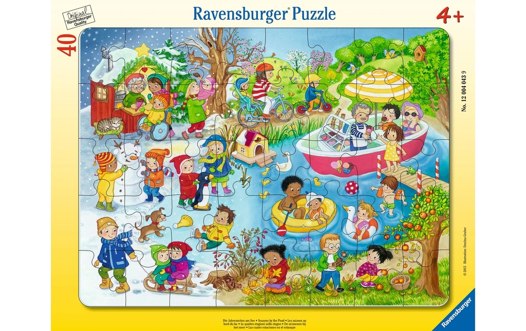 Ravensburger Puzzle Puzzle Les saisons au bord du