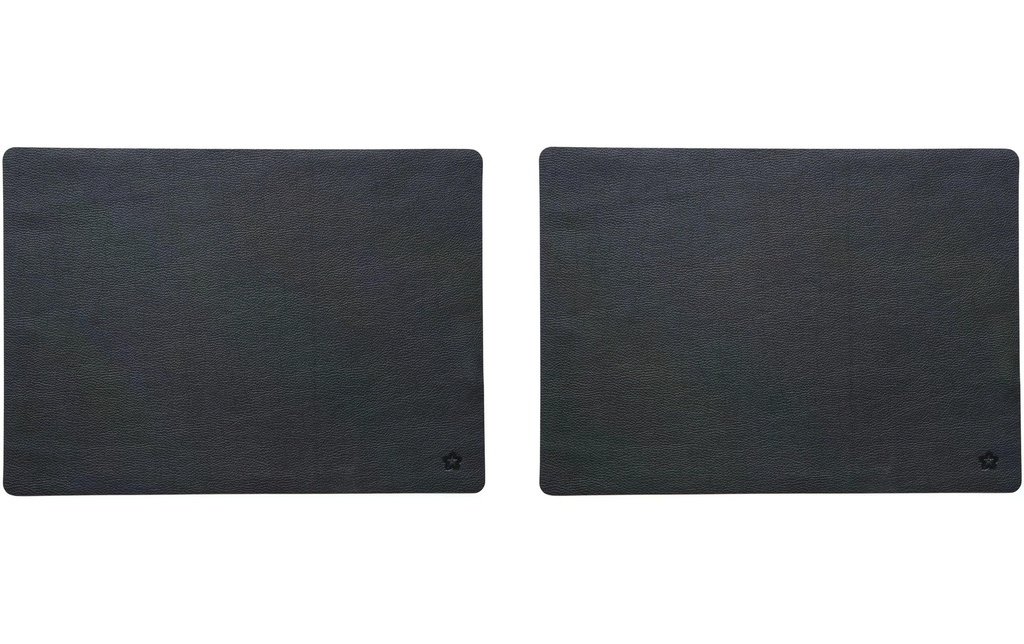 Pichler Set de table Jazz 33 cm x 46 cm,  2 pièces, Anthracite