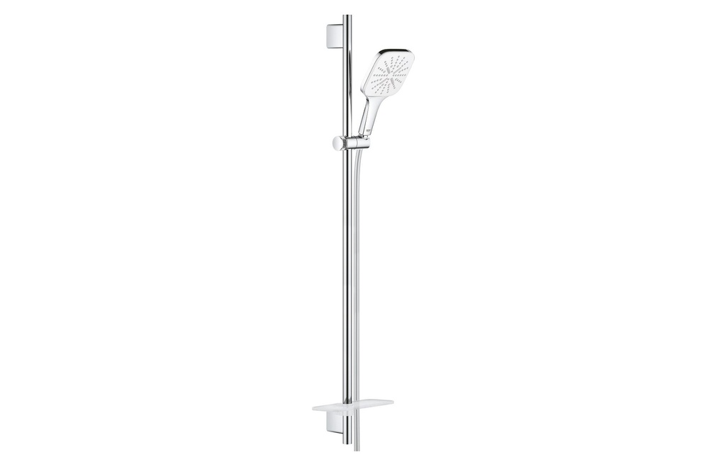 GROHE Ensemble de douche Smartactive 130 Cube EcoJoy Moon White