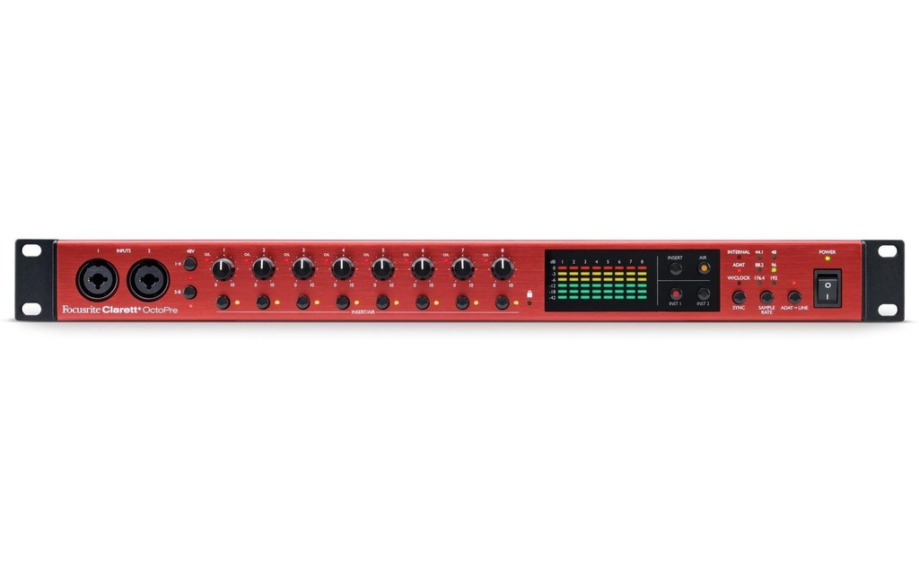Focusrite DAC Clarett+ OctoPre