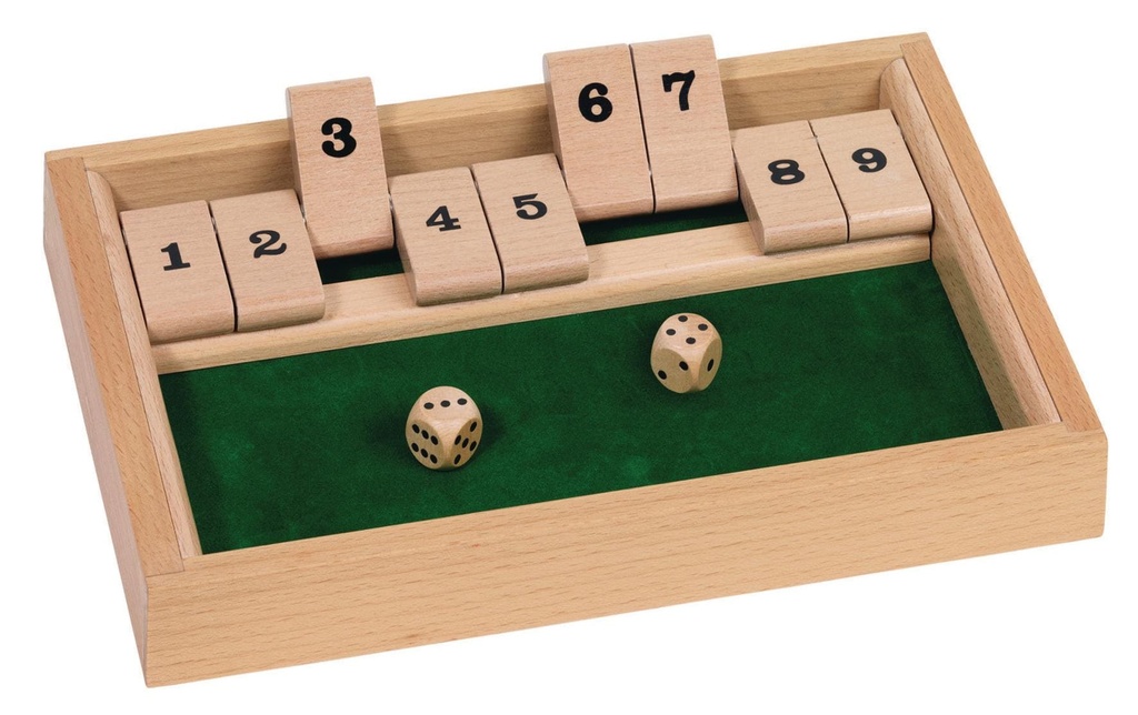 Goki Jeux d’enfant Shut the box