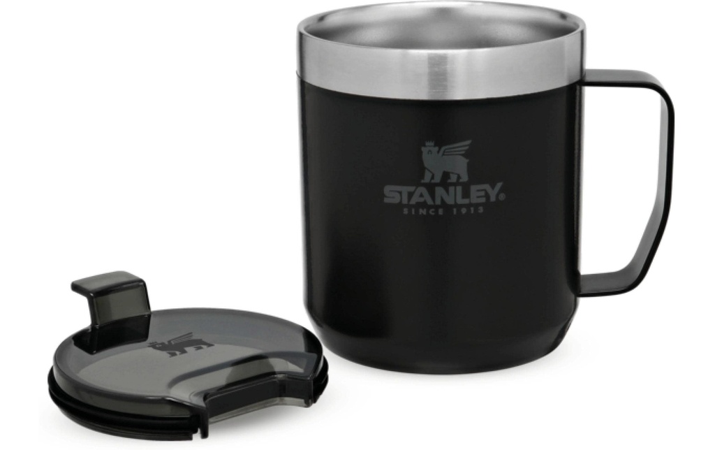 Stanley 1913 Gobelet isotherme Camp Mug 350 ml, Noir