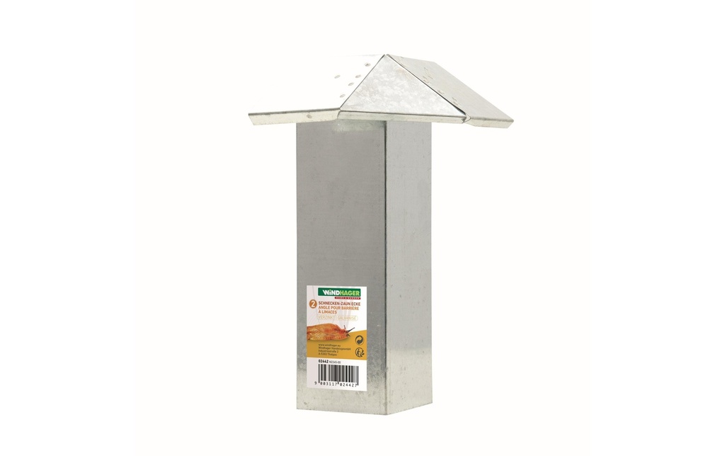 Windhager Barrière anti-limaces Elément d'angle extérieur