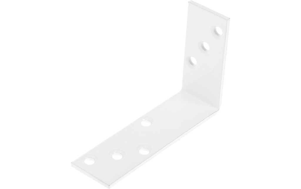 STRUCT Équerre de construction 80 x 120 x 35 mm, Blanc
