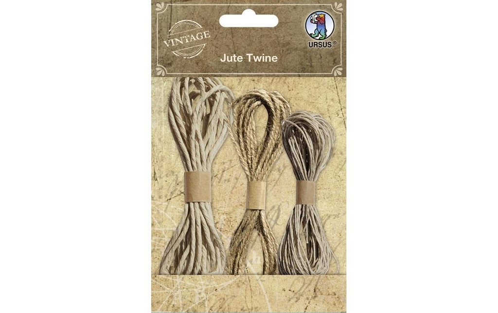 URSUS Ruban de jute 3 pièces