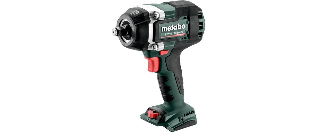 Metabo Visseuses à percussion sans fil SSW 18 LTX 800 BL, Solo