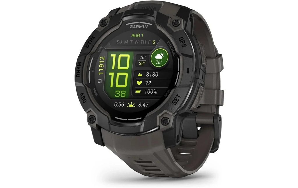 GARMIN Montre de sport Instinct 3 Noir/charbon 50 mm