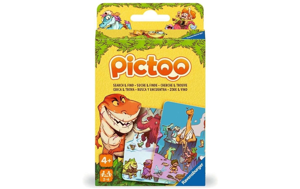 Ravensburger Jeux de cartes Pictoo Dino