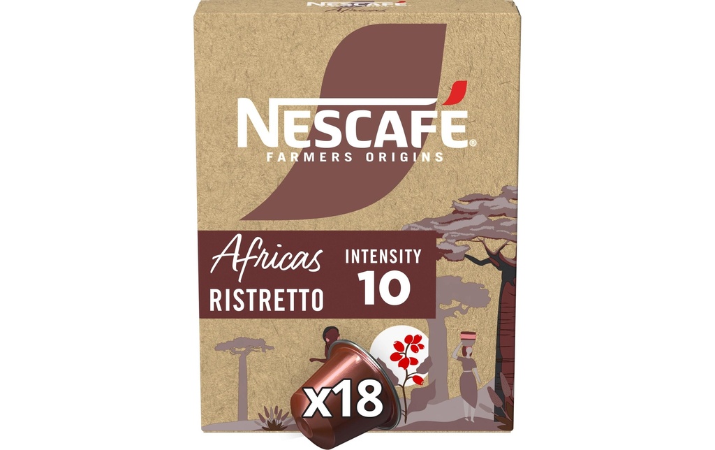 Nescafé Capsules de café Farmers Origins Africas 18 Pièce/s