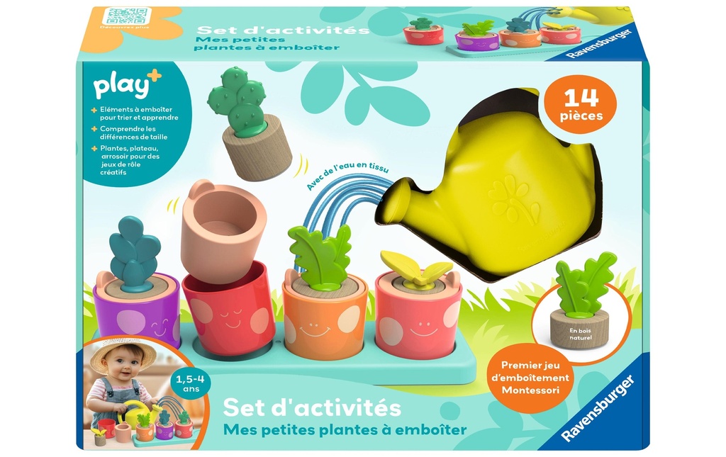 play+ Set dactivités: plantes FR