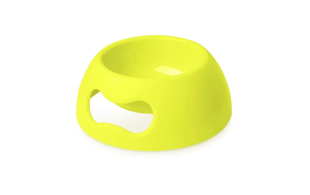 United Pets Écuelle en plastique Pappy Bowl 1.1 l, jaune