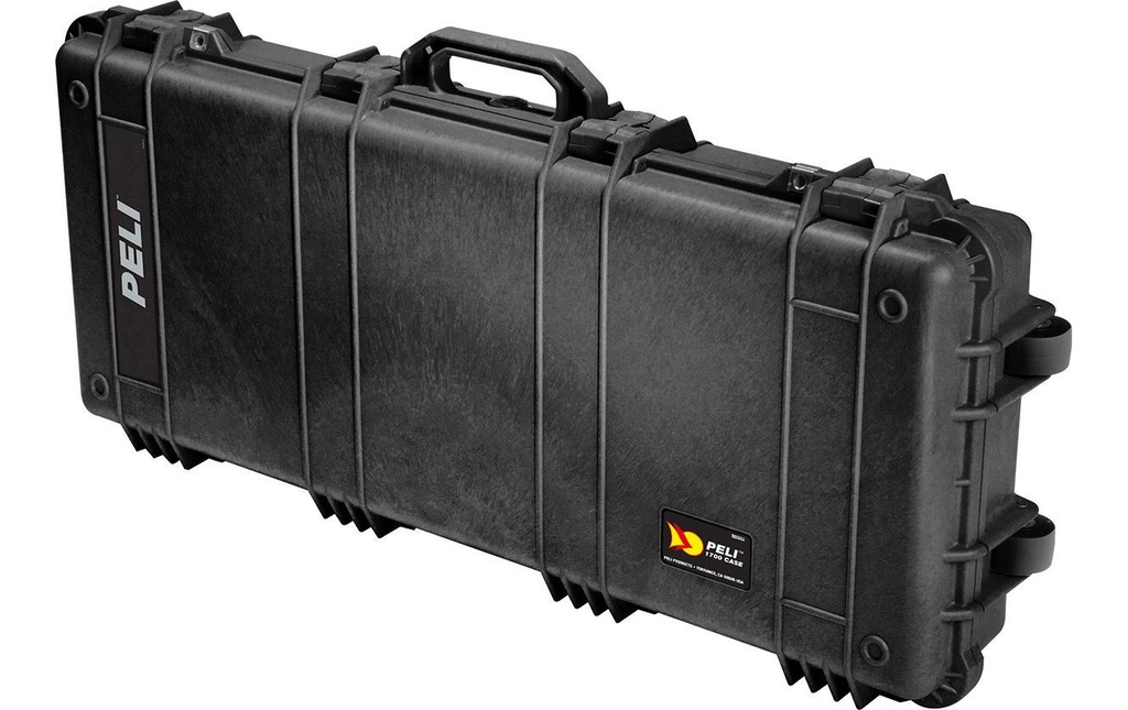 Peli Mallette de protection 1700 avec garniture en mousse, Noir