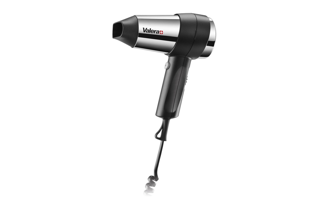 Valera Sèche-cheveux Action 1200 Push Noir/Argenté