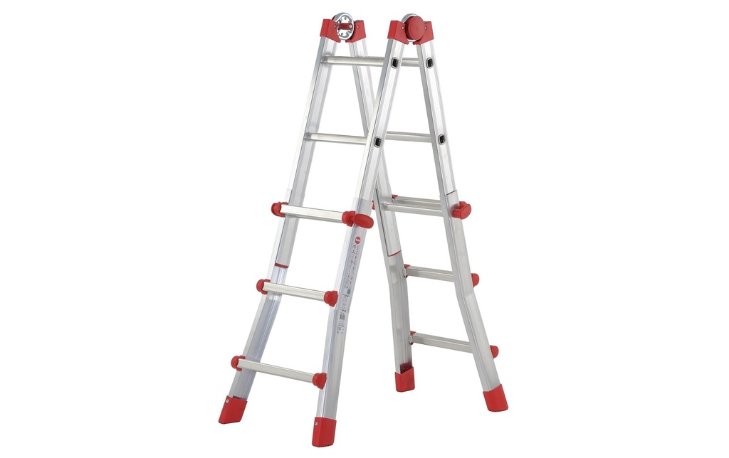 Hailo Echelle télescopique 4 x 3 échelons