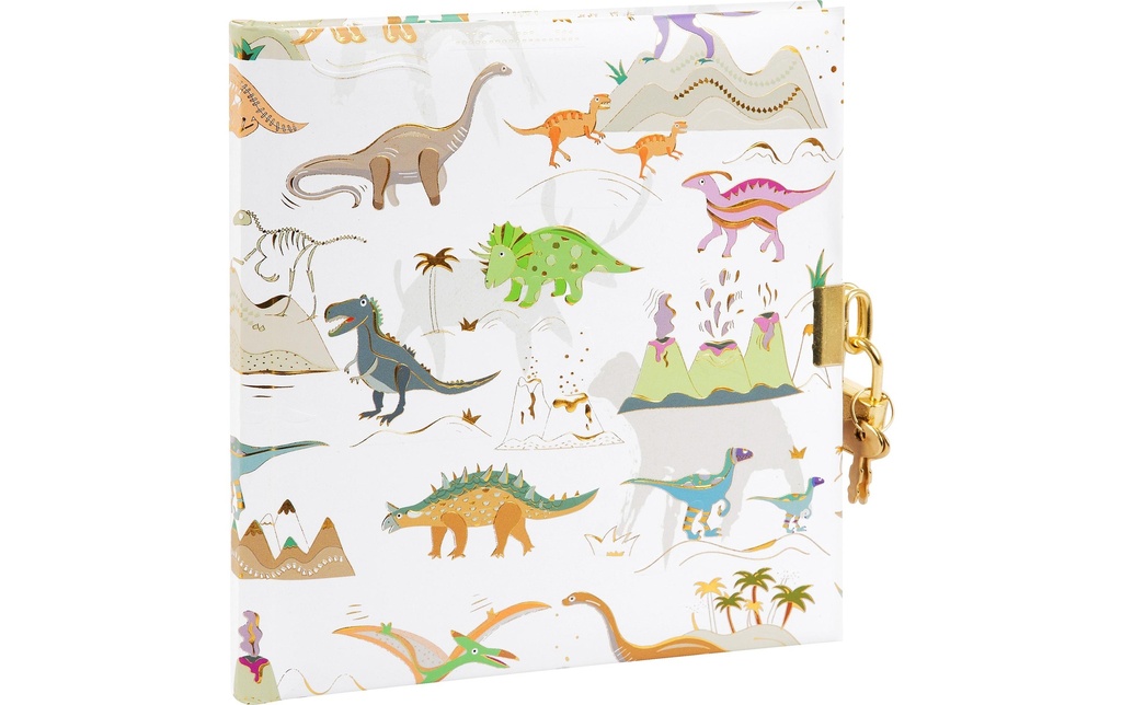 Goldbuch Journal intime Dinosaures 96 pages, 16.5 x 16.5 cm