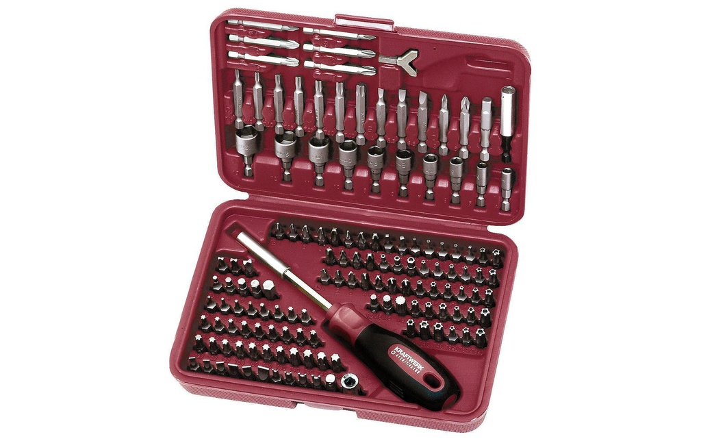 Kraftwerk Kits d’outils Universal-Bitbox 138-pièce