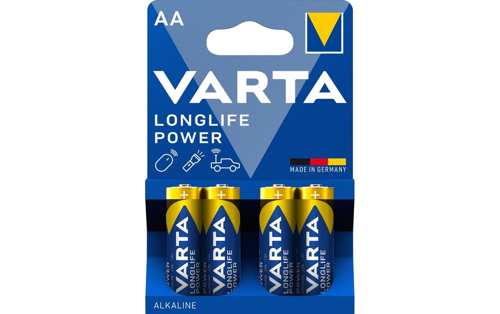 Varta Pile Longlife Power AA , 4 Pièce/s