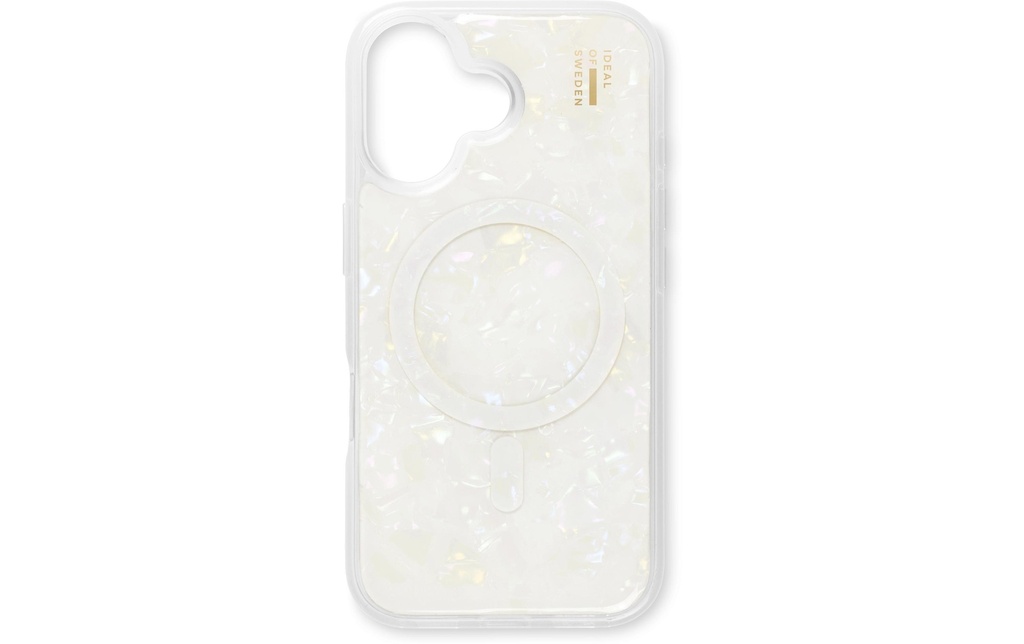 Ideal of Sweden Coque arrière Pearlised Case iPhone 17 White
