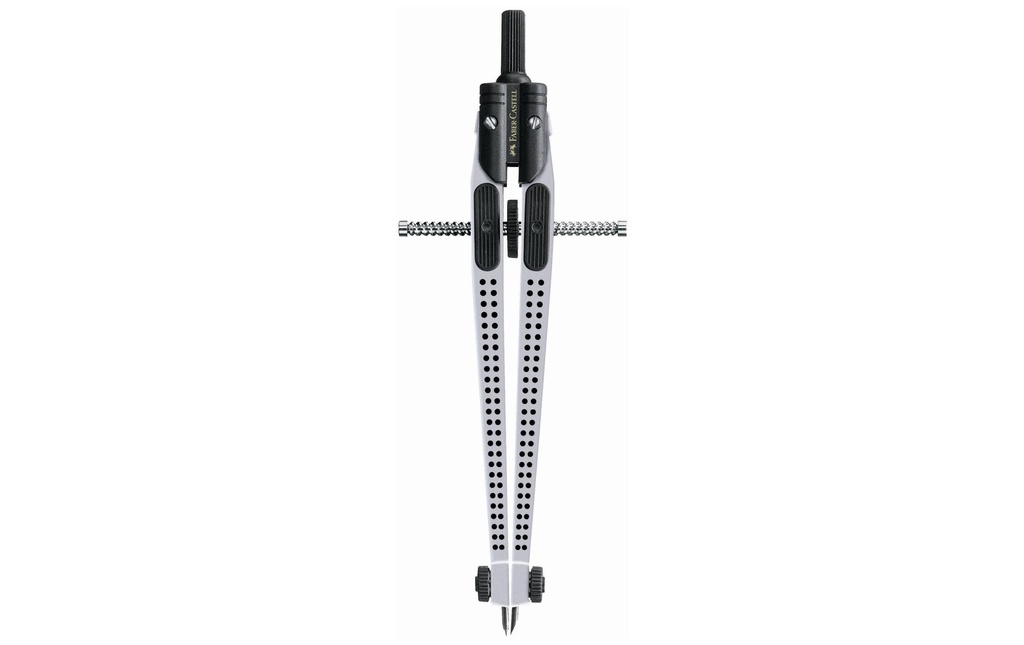 FABER-CASTELL Compas Grip2001 argent
