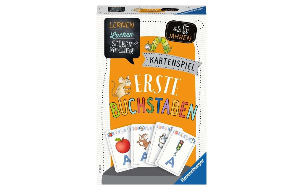 Ravensburger Jeux d’enfant Lernen Lachen Selbermachen: Erste Buchstaben