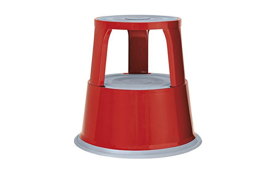 WEDO Tabouret Step Métal, Rouge