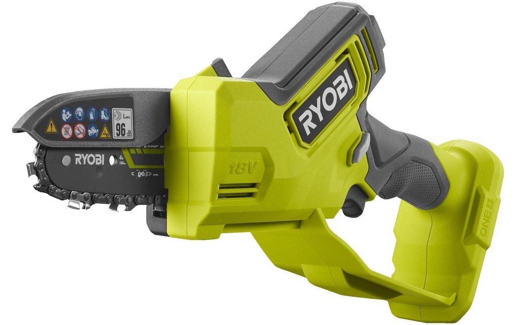 RYOBI Tronçonneuse sans fil à une main, Solo RY18PSX10A-0