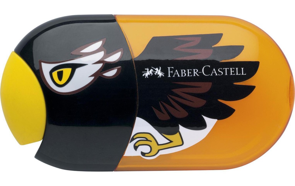 FABER-CASTELL Taille-crayon a.gomme ani.aigl