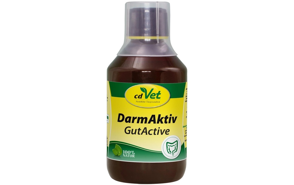 cdVet Supplément alimentaire pour chiens DarmAktiv chien & chat, 250 ml