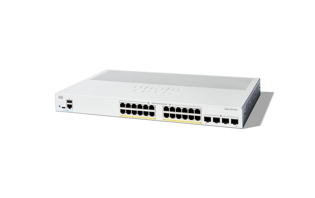 Cisco PoE+ Switch Catalyst C1200-24P-4G 28 ports