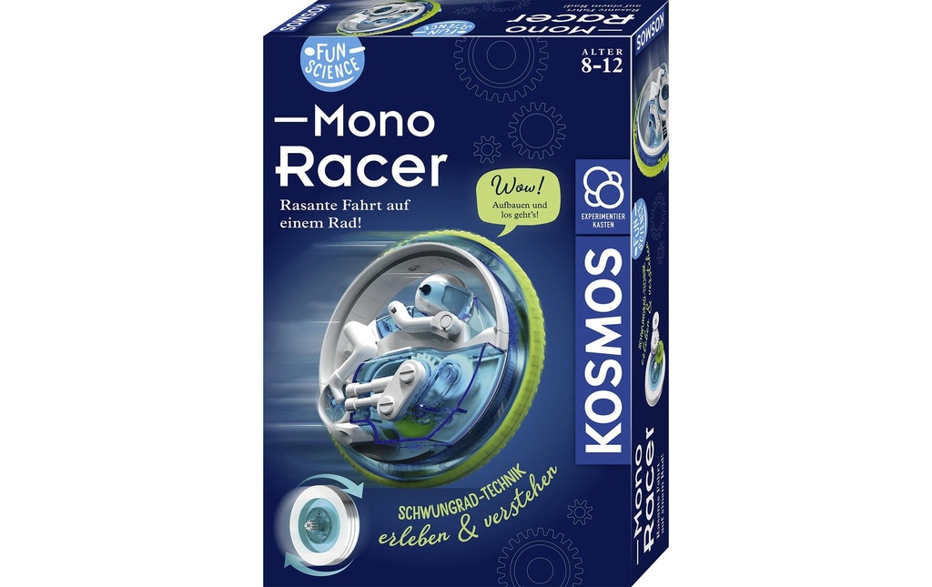 Kosmos Boîtes d’expérimentation Fun Science Mono-Racer