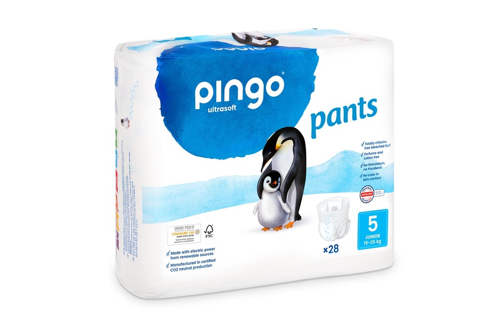 Pingo Couches Taille des pantalons 5 Seul emballage