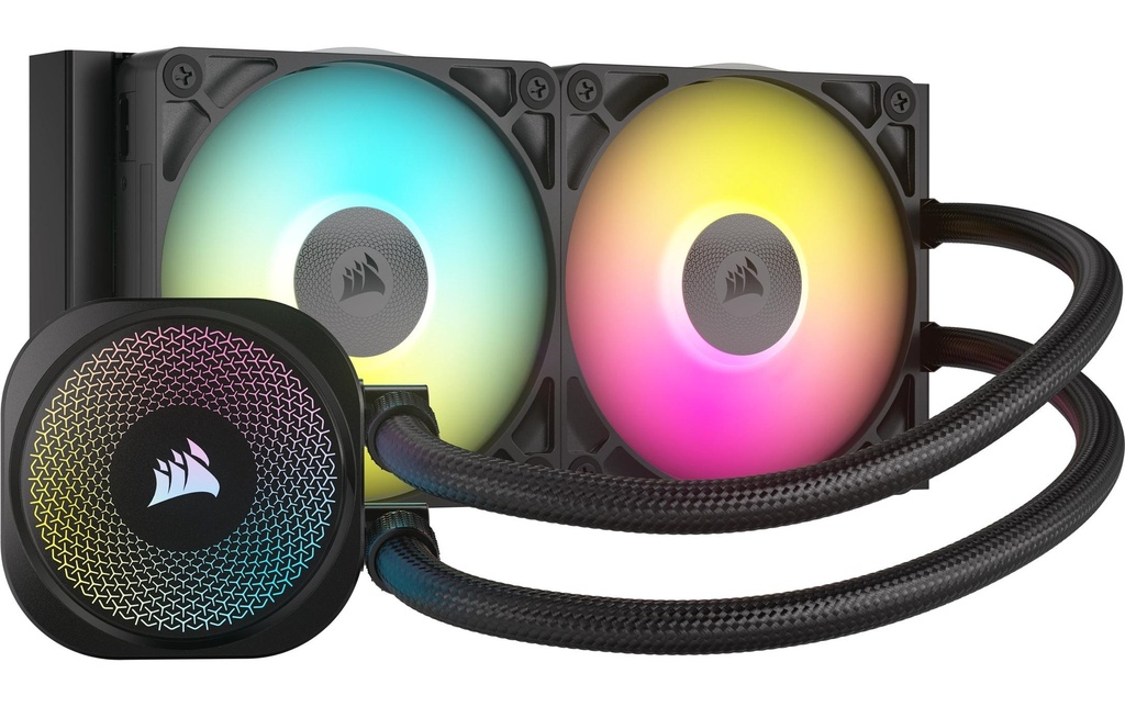 Corsair Refroidissement à eau ICUE Link Titan 240 RX RGB Blanc