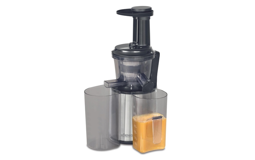 Koenig Extracteur de jus Pro Chrome/Noir